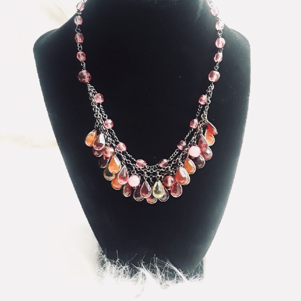🌟Fun🌟Tri-Layer Statement Necklace